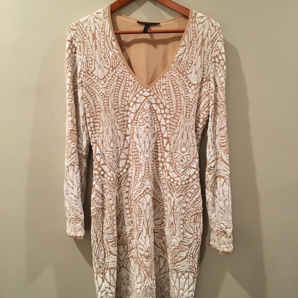 BCBG sequin cocktail dress